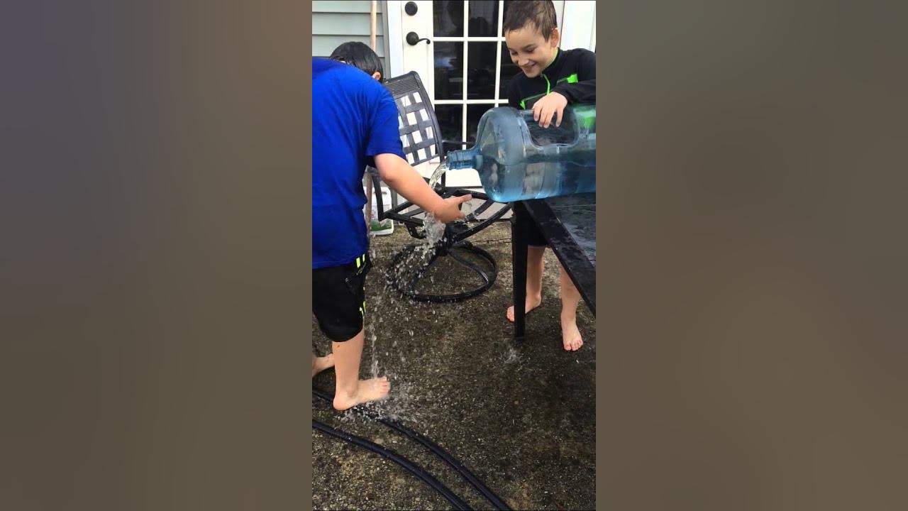 Ice bucket challenge fail! YouTube
