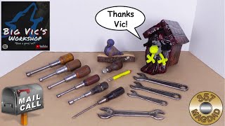 Mail Call Tool Haul - @bigvicsworkshop
email: 357mdad@gmail.com
Instagram: @357.magdad
DISCLAIMER:
My videos are intended for entertainment purposes only.
I do not recommend repeating anything you see me do in my videos that may be harmful or dangerous.
By viewing or flagging this video you are acknowledging you have read this disclaimer.
Fair Use: In the rare instance I include someone else’s footage it is covered in Fair Use for Documentary and Educational purposes with intention of driving commentary and allowing freedom of speech Mail Call Tool Haul - @bigvicsworkshop