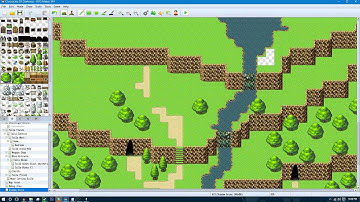 RPG Maker MV: Speed mapping: Tree Spring Forest (Chronicles Of Darkness 1)