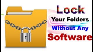 How to Lock your Folders without Any Software |Easy Trick|Urdu/Hindi screenshot 5