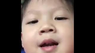 Ngakak..! Ayah I love you kok jadi ayah asu | bayi lucu belajar bilang i love you