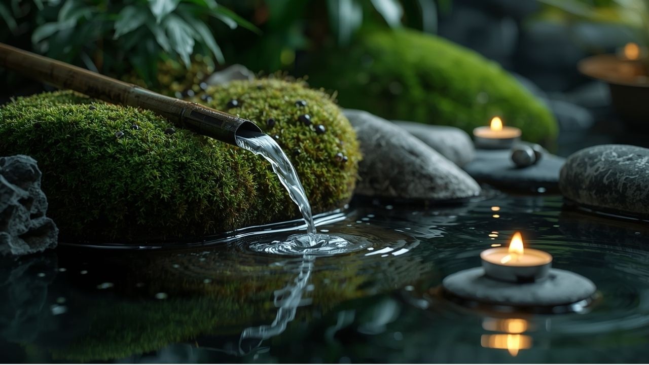 Healing Sleep Music – Bamboo Water Fountain & Nature Sounds