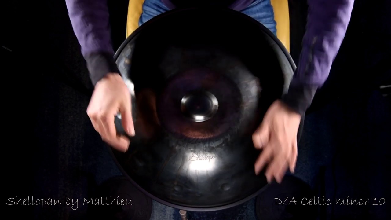 Handpan - D/A minor hexatonic 10 "Celtic minor" - Shellopan by Matthieu