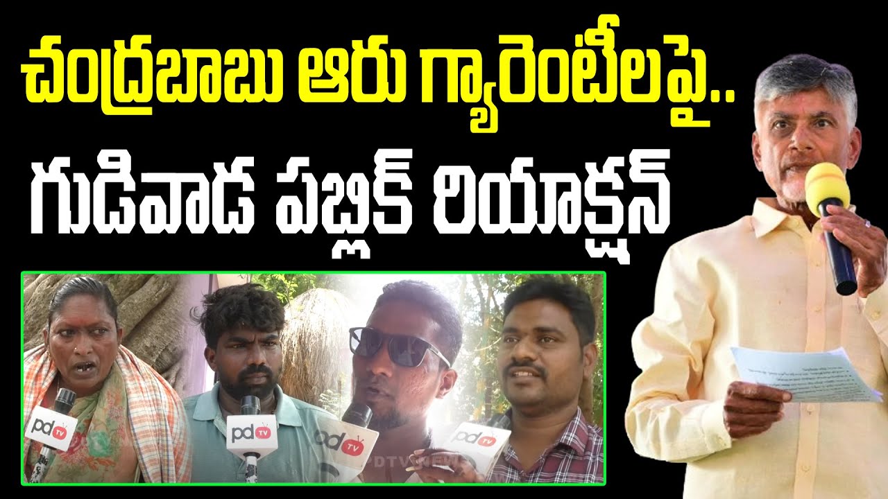 Gudivada Public Reaction On TDP Manifesto : PDTV News