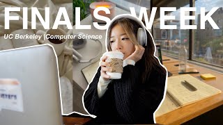 UC BERKELEY FINALS WEEK VLOG | productive studying, organizing, vlogmas