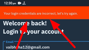Wazirx Fix Your login credentials are incorrect, let