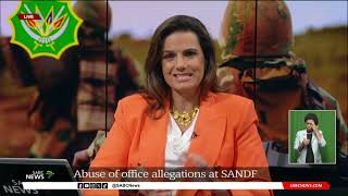 Allegations of murder, torture, corruption and abuse of power in the SANDF: Hennie Van Vuuren