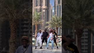 Afronitaaa x Lisa Quama dance to Cough by Kizz Daniel in Dubai