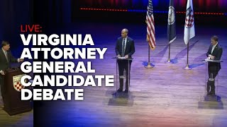 LIVE: Virginia Attorney General Candidate Debate
