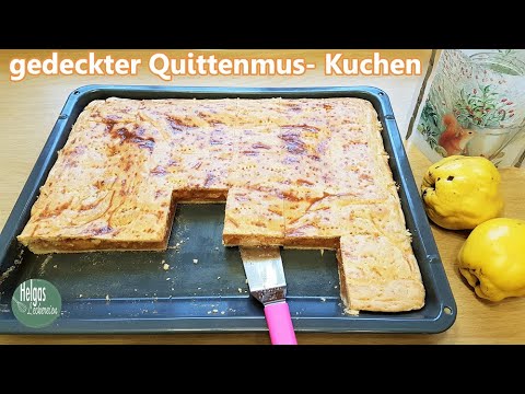 Video: Wie Man Kürbiskern-Quittenkuchen Macht