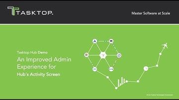 Tasktop Hub Demo - Improved Admin Experience for Hub
