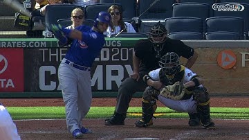 CHC@PIT: La Stella doubles home Montero in the 7th