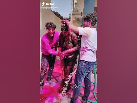 sali ke saath holi