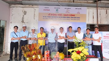 Cát Biển Tiếp Tục Khởi Công Công Trình Mới TRUNG TÂM VIETTEL