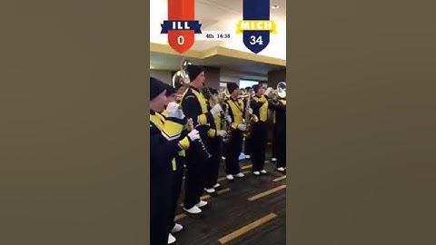 Hail to the Victors. Michigan marching band