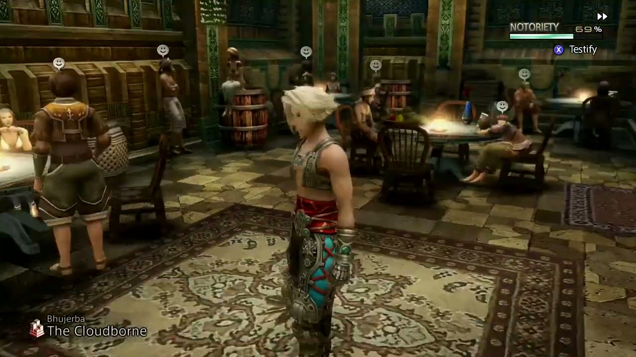 Final Fantasy 12 Zodiac age - Vaan: "I'm Captain Basch Fon Ronsenburg"