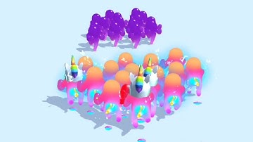 Jelly Clash 3D Game All Levels Gameplay Walkthrough iOS,Android