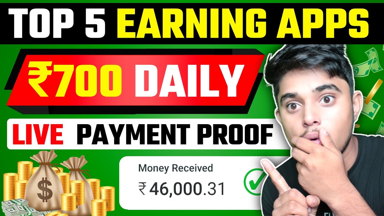 🤑Top 5 Earning Apps || New Online Earning Apps || Best Money Earning App || Earn Money Online