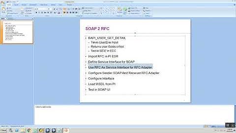 07  SOAP to RFC   Part 1