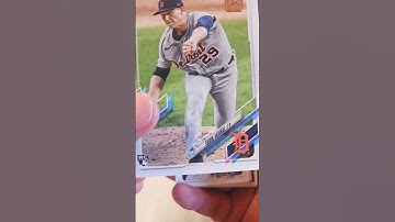 2021 Topps MLB  Series 1 rip