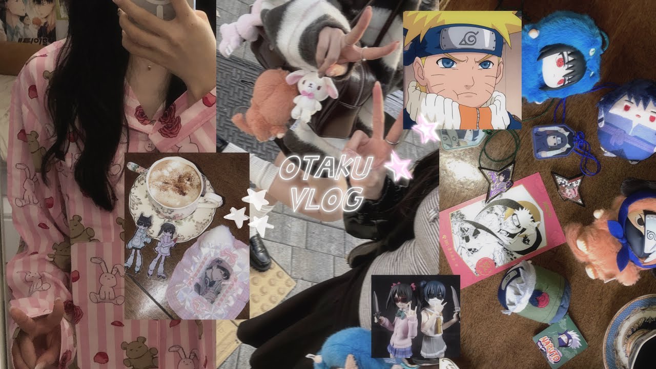[오타쿠 브이로그] 🥷 닌자가 되는 방법 아르켜줄게 ~ ⸝⸝ ✧ ᯓ★ | 나루토 • 용산 오타쿠 투어 • 스파오 오란고교 • 오타쿠 데이트 • 가챠 • 랜덤깡