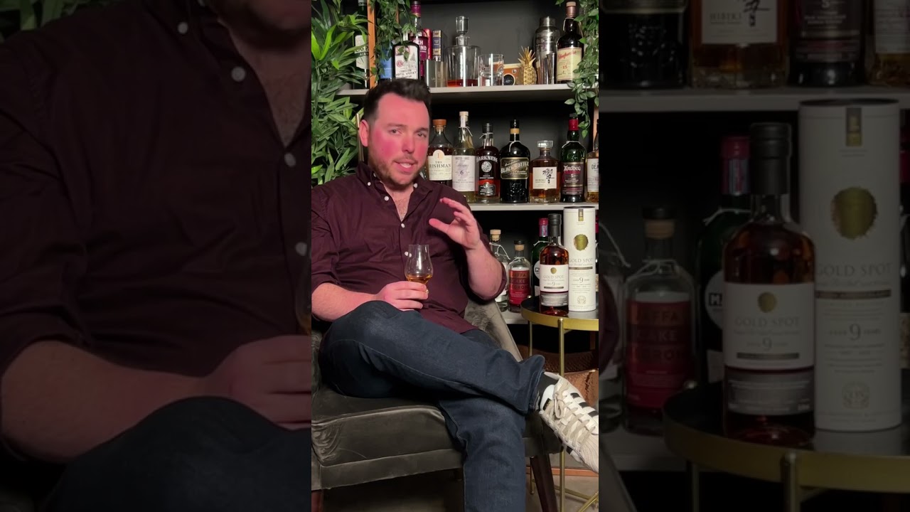 This week you voted for Adam to taste Gold Spot 9 Year Old