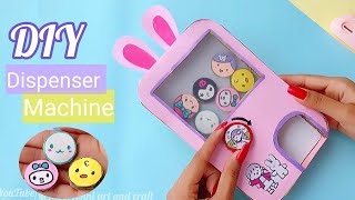 DIY cute paper dispenser machine / handmade paper dispenser /How to make paper dispenser box screenshot 5