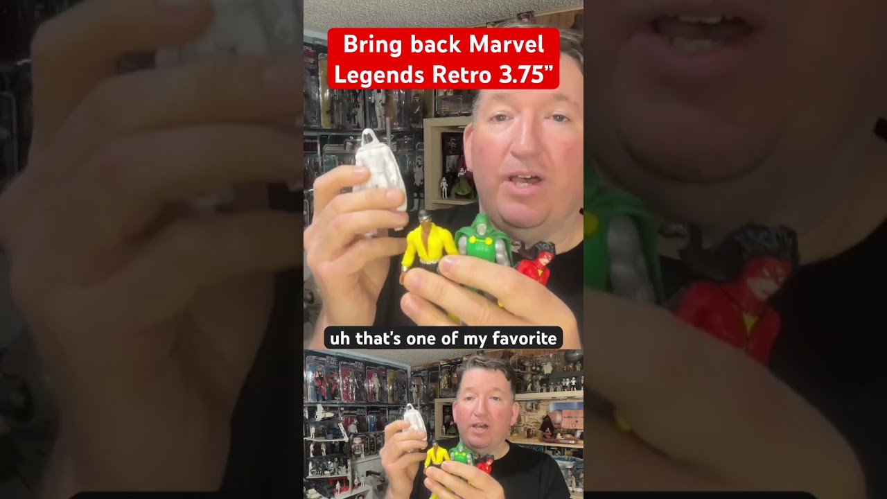 Компания Hasbro возвращает в продажу ретро-фигурки Marvel Legends высотой 3,75 дюйма! Полное виде...