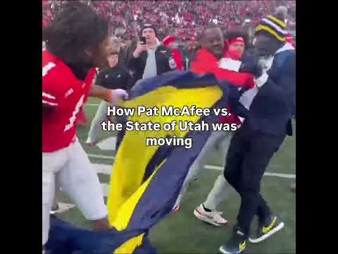 Pat McAfee does NOT like Utah 😭 video