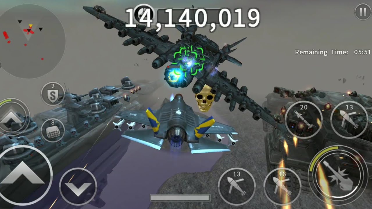 Gunship Battle: F-35A LIGHTNING II in Raidmission (gameplay)...