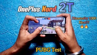 OnePlus Nord 2T Pubg Test, Heating, FPS Drops and Battery Test | Disappointed ??