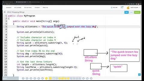 AP CSA 2.8 String Methods Part 2
