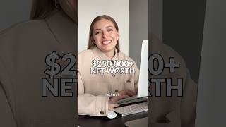 $250,000 net worth 💵✨ #shorts Content
