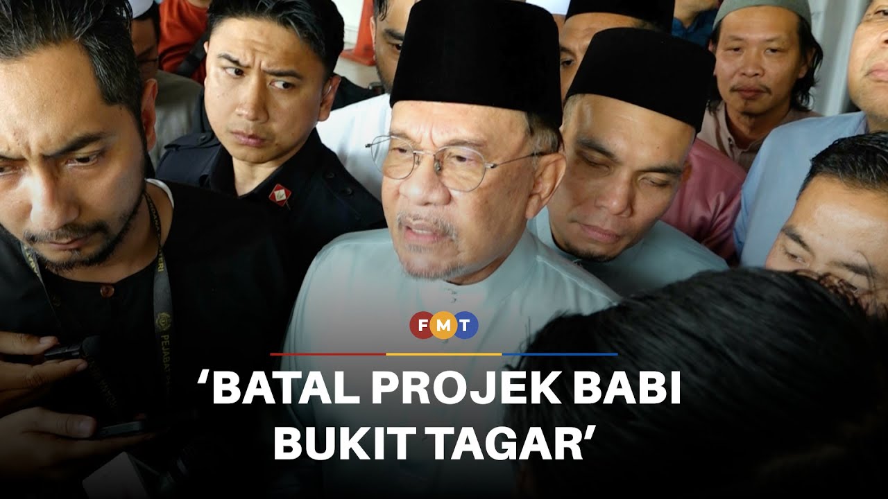 Batal projek babi Bukit Tagar, PM beritahu kerajaan Selangor
