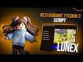 Restaurant Tycoon 3 Script (PASTEBIN) — BEST SCRIPT?! 1M/10Min 🏆NO KEY