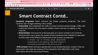Introduction To Smart Contract By Mayowa