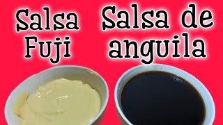 salsa Fuji y Anguila para sushi