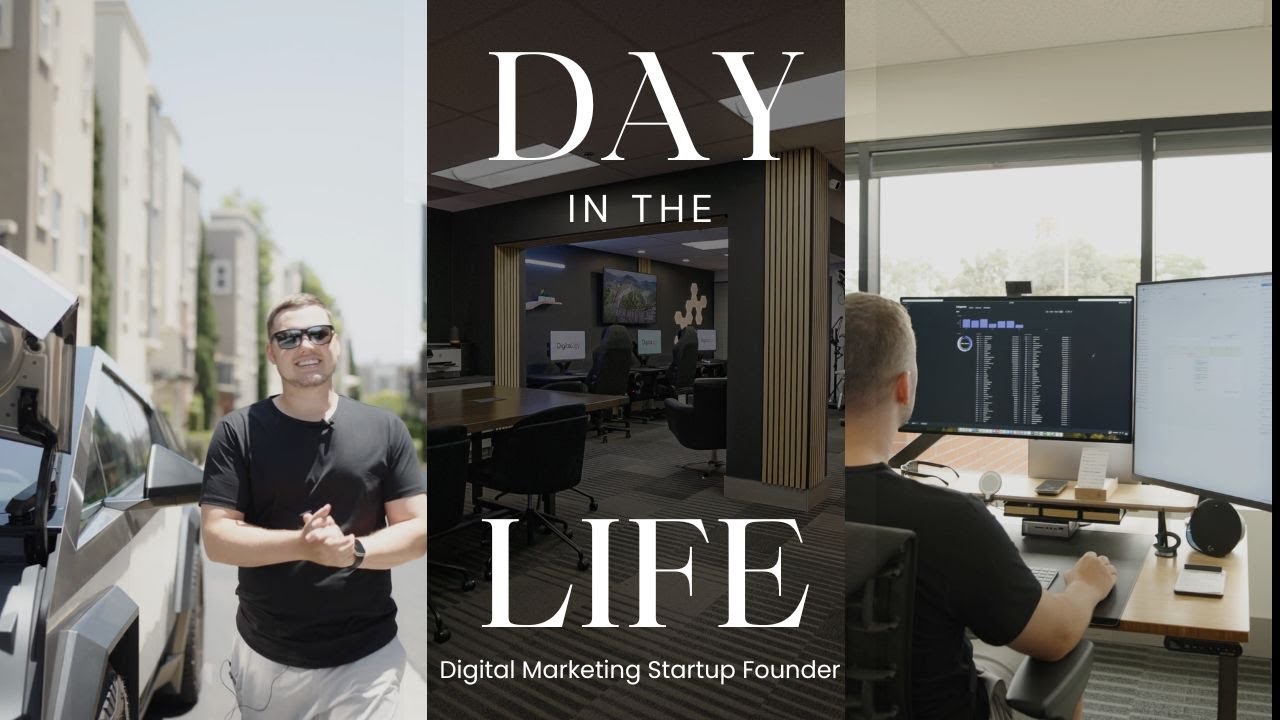 Day in the Life of a Digital Marketing Startup Founder - YouTube