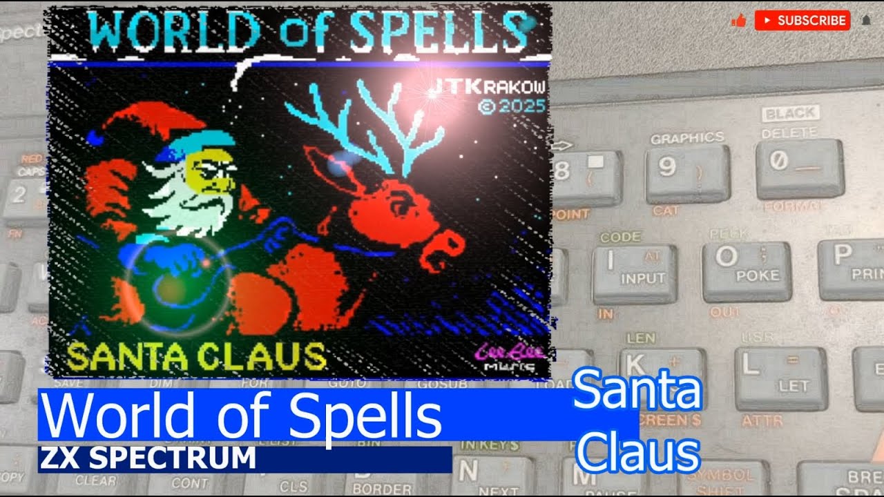 ZX Spectrum -=World of Spells - Santa Claus=- - YouTube