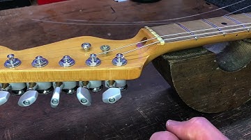HOW TO RE STRING A GUITAR LOCKING TUNER: Sperzel, Thumbwheel Style: Pro Tips.