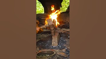 #blacksmith skills#hardworking #blacksmith #shorts #for you #forging metal #handmade tools