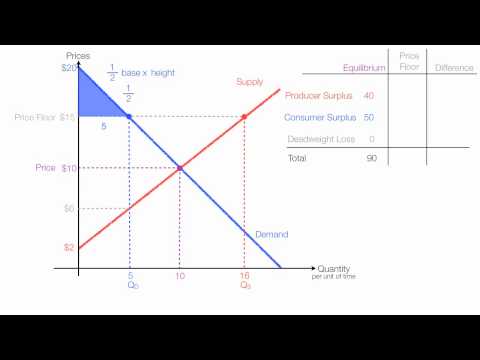 Animation on How to Calculate Price Floors with Calculations