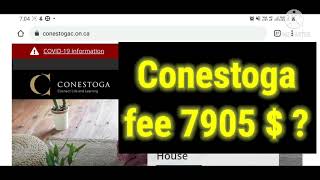 Full-time course fee in conestoga college