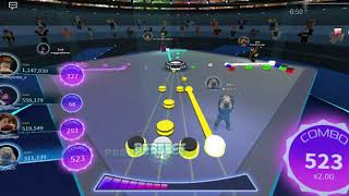 ROBLOX Robeats: Carissa (Hard) [NO MISS, CASUAL MODE, FULL COMBO]