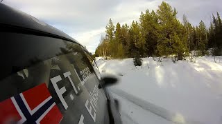 Pre-Event Test ERC Rally Liepaja 2016 - DAY 1: Larsen and Eriksen / Fiesta R5