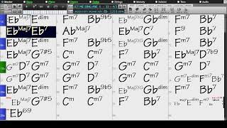 BACKING TRACK - LET ME SING AND I'M HAPPY (Irving Berlin) (Eb) 120 BPM SWING