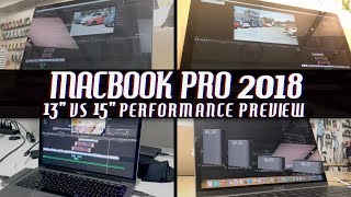 13 Vs 15 Macbook Pro 2018 Vs Imac Pro Video Editing Comparison