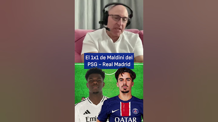 El 1x1 de Maldini del PSG vs Real Madrid: "¿Mbappé o Dembélé?" | El Partidazo de COPE