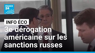 Au G7, Washington fait cavalier seul pour une nouvelle dérogation sur les sanctions russes