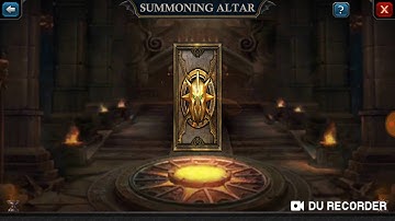 KoA statues, war scrolls, and artifacts